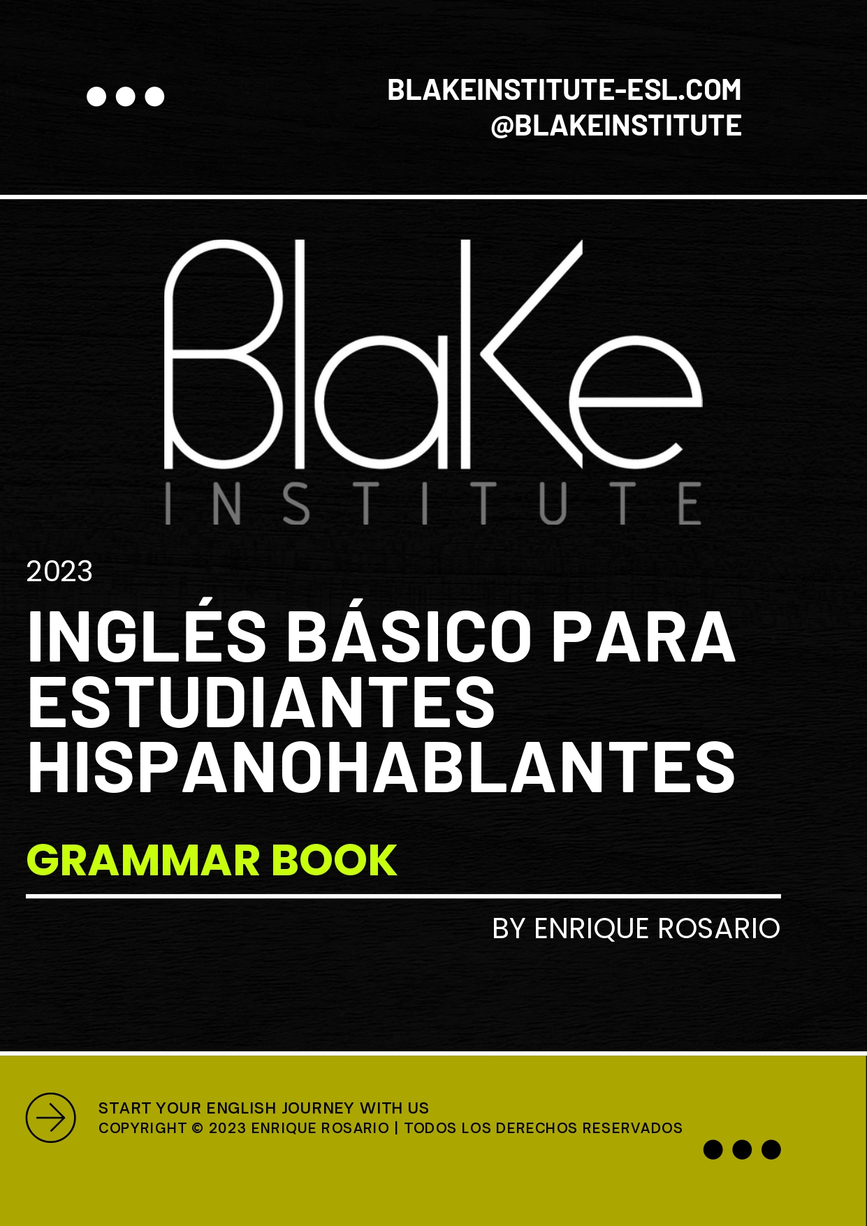 CURSO DE INGLES BASICO GRAMMAR BOOK
